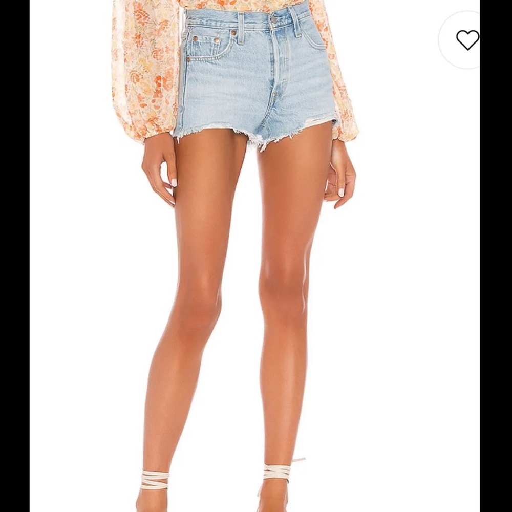 Levi’s 501 Orginals high rise Revolve Shorts